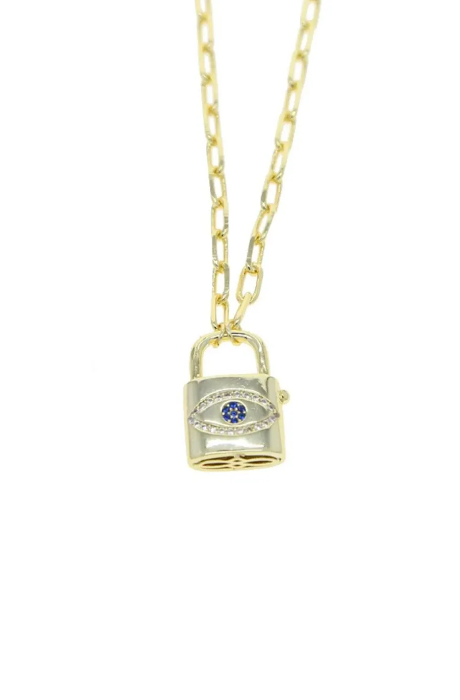 COLLAR CANDADO LUCKY EYE