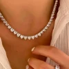 COLLAR CORAZONES DEGRADEE