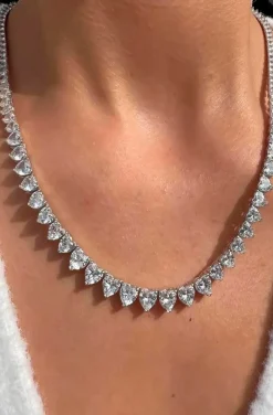 COLLAR CORAZONES DEGRADEE