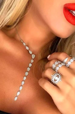 COLLAR DROPS PLATA