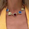 COLLAR ETERNITTY CRISTALES DE SWAROVSKI