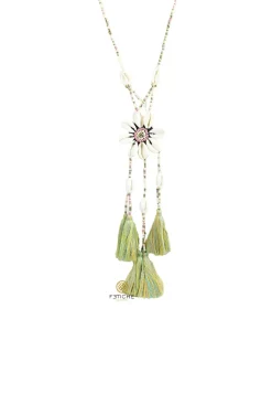 COLLAR FLOR CONCHAS