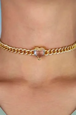 COLLAR GOLDEN HEART