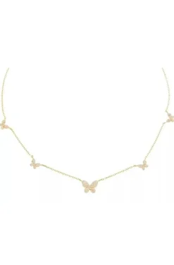COLLAR 18K MARIPOSAS
