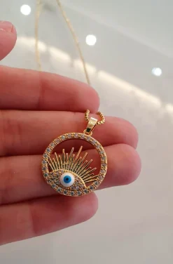 COLLAR OJO DEL SOL