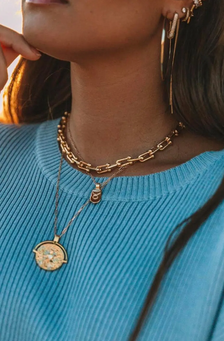 COLLAR ROSSIE GOLD