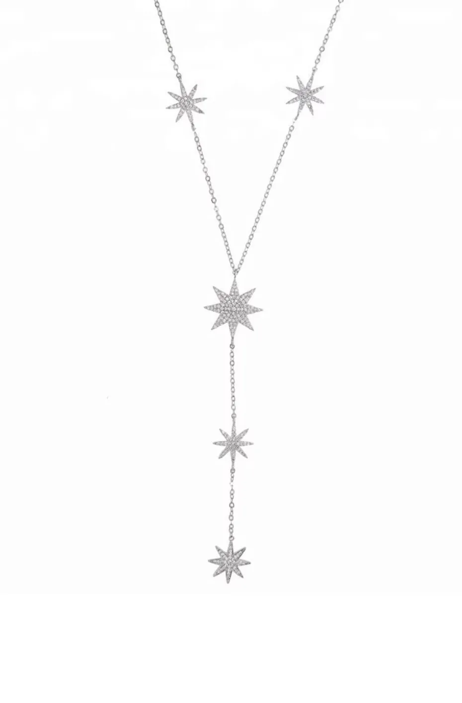 COLLAR STELLAR PLATEADO