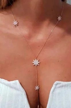 COLLAR STELLAR PLATEADO