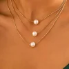 COLLAR TRES PERLAS