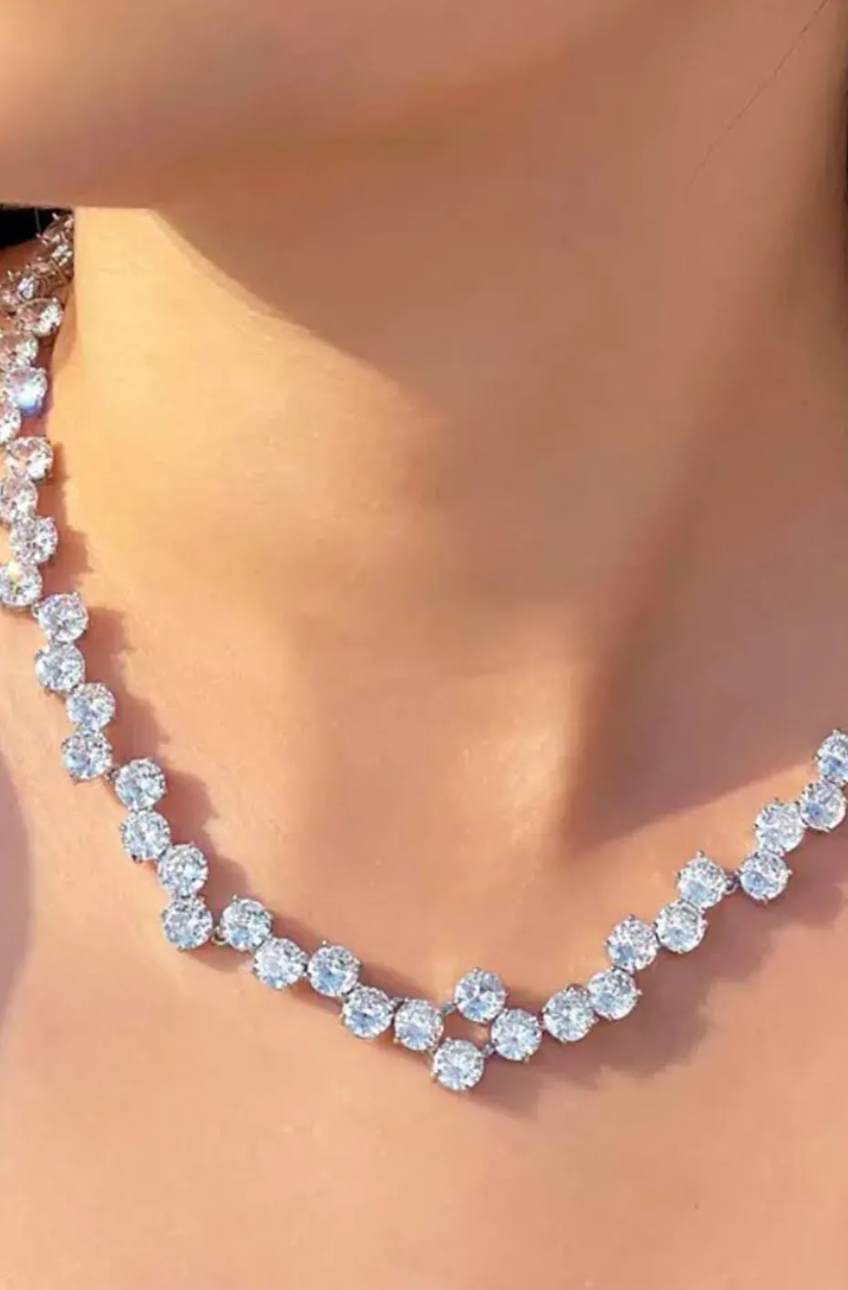 COLLAR ZIRCONIA PAVE