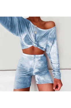 CONJUNTO TIE DYE COMFY AZUL