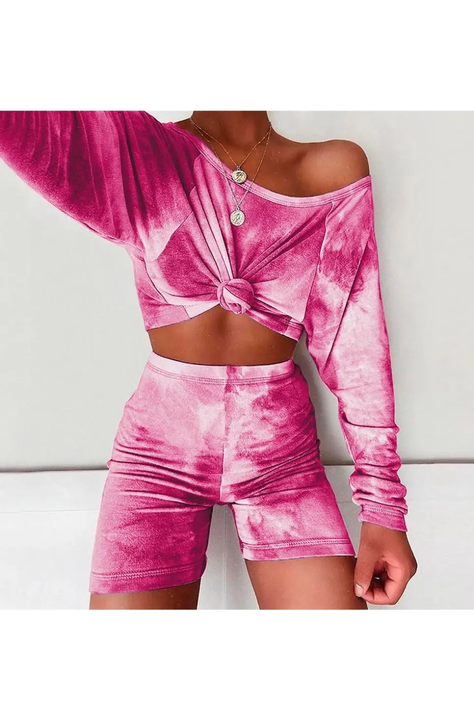 CONJUNTO TIE DYE COMFY VIOLA