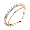 DIADEMA PERLAS Y CRISTALES