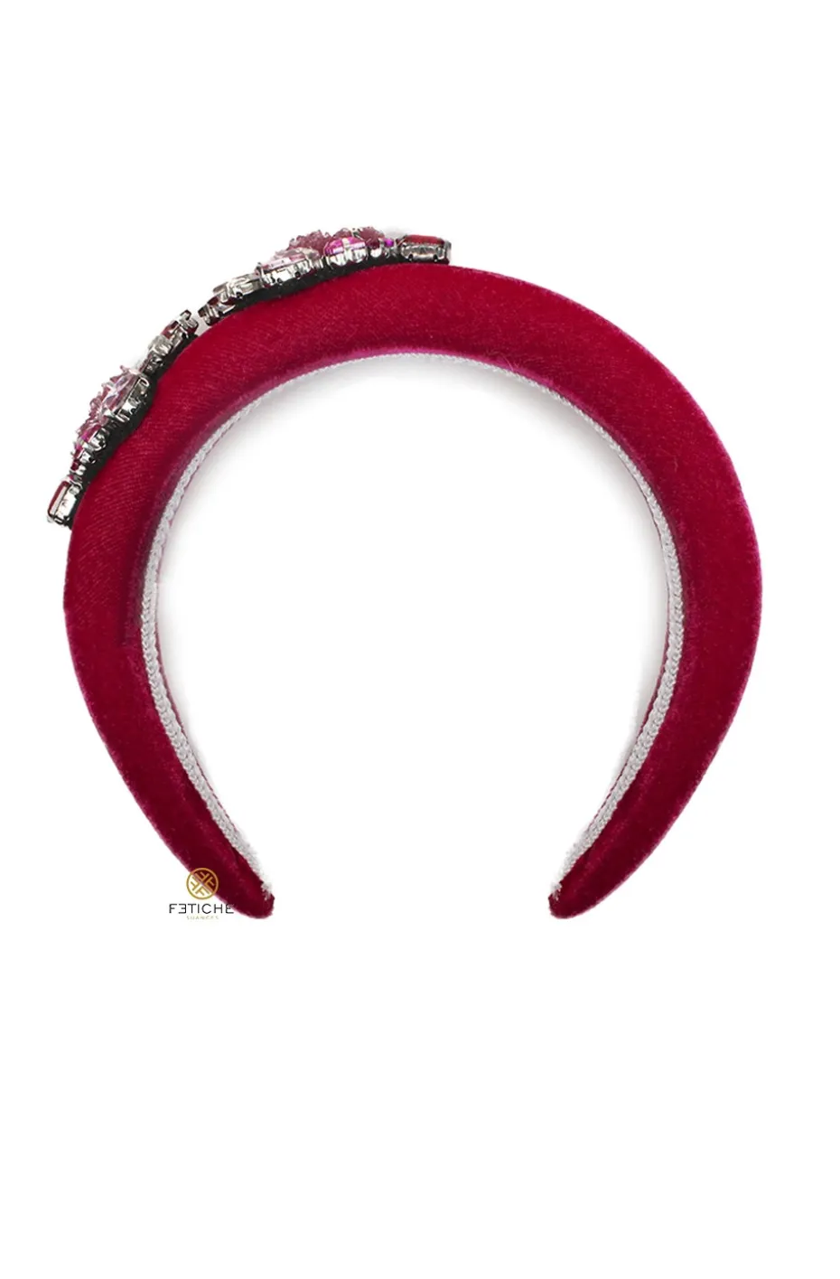 DIADEMA TERCIOPELO ROSA