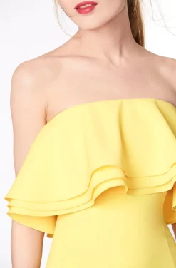 DRESS CELESTE YELLOW