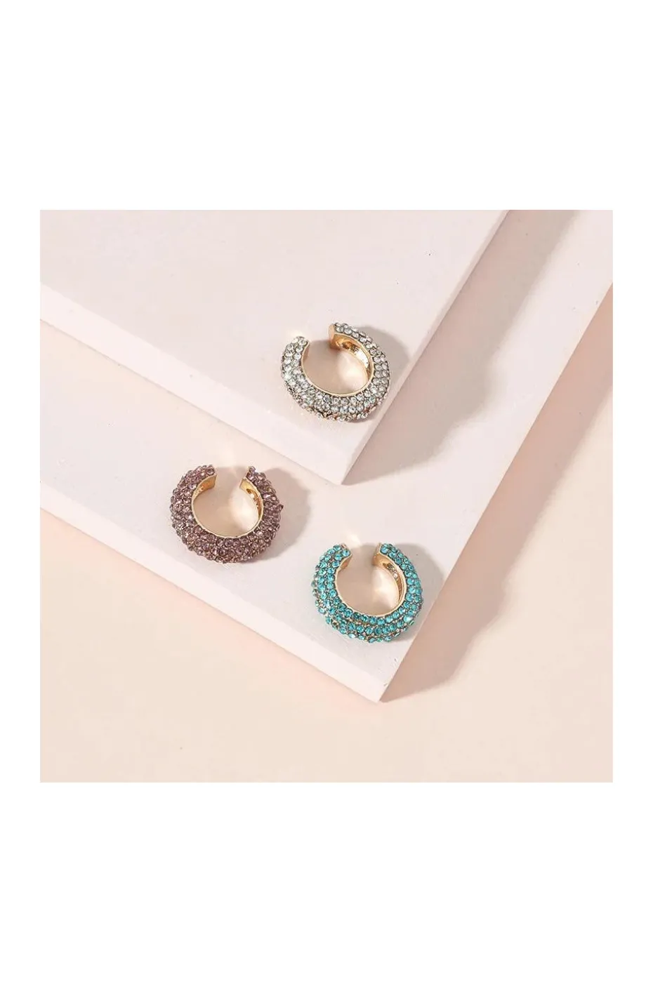 EAR CUFF CIRCONITAS ROSA