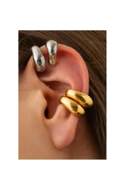 EAR CUFFS DORADO