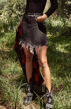FALDA VAQUERA SLASH BLAK FETICHE SUANCES