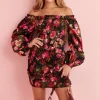 FLOWER EXPLOSION DRESS BY FETICHE SUANCES