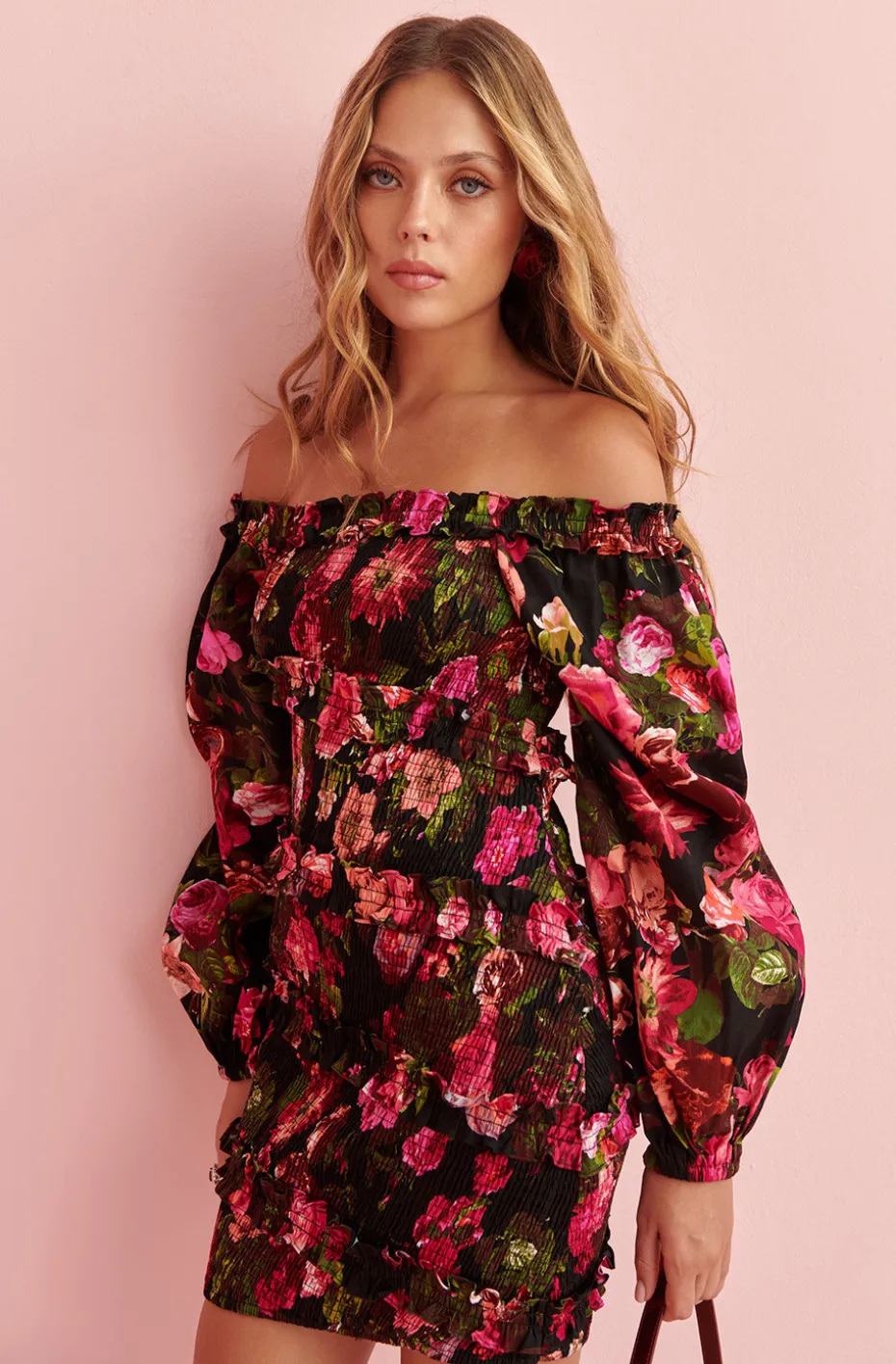 FLOWER EXPLOSION DRESS BY FETICHE SUANCES