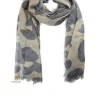 FOULARD ANIMAL PRINT TONOS TOSTADOS