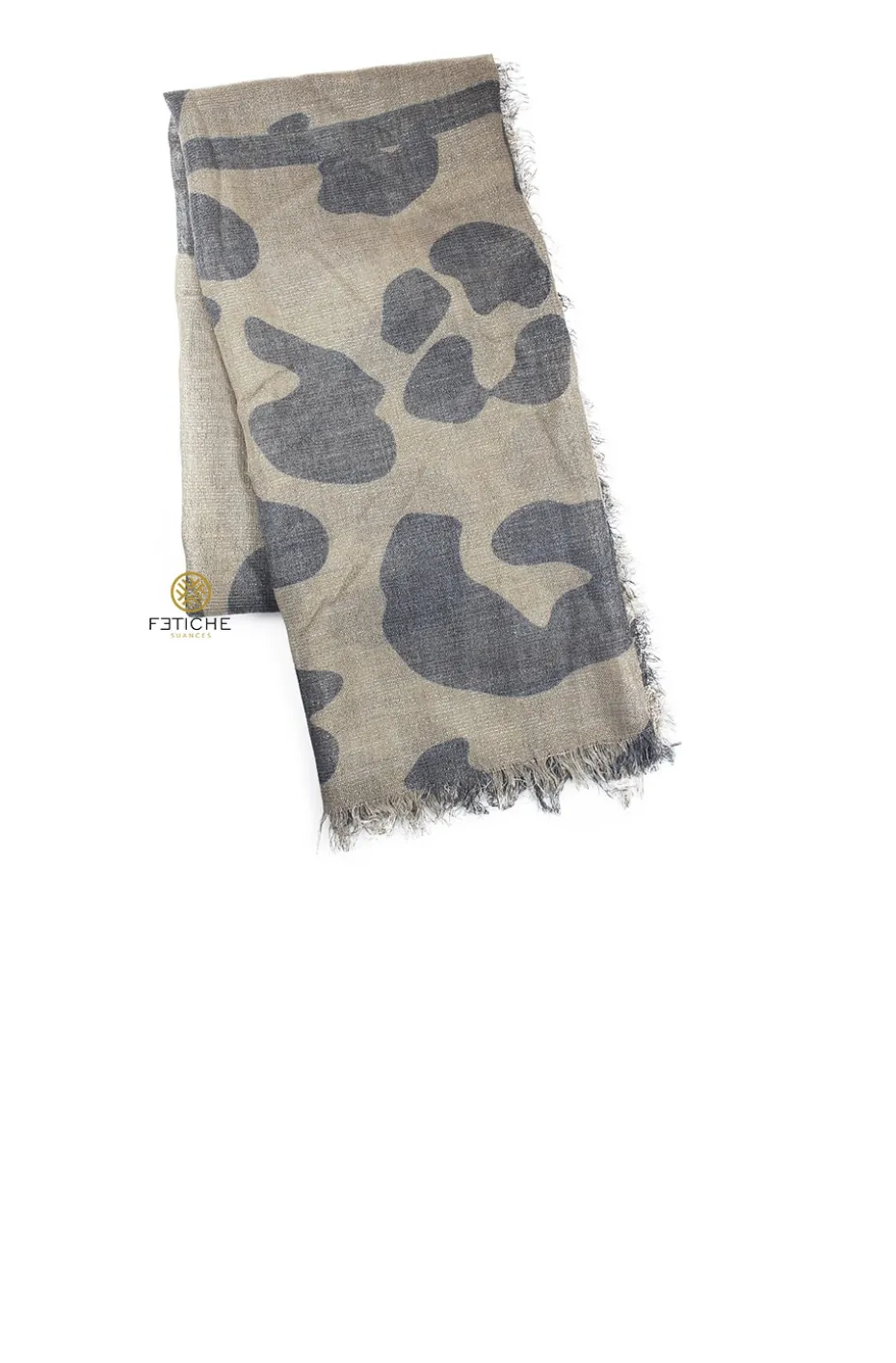 FOULARD ANIMAL PRINT TONOS TOSTADOS