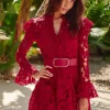 FRIDA RED CHERRY DRESS BY FETICHE SUANCES