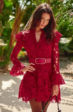 FRIDA RED CHERRY DRESS BY FETICHE SUANCES