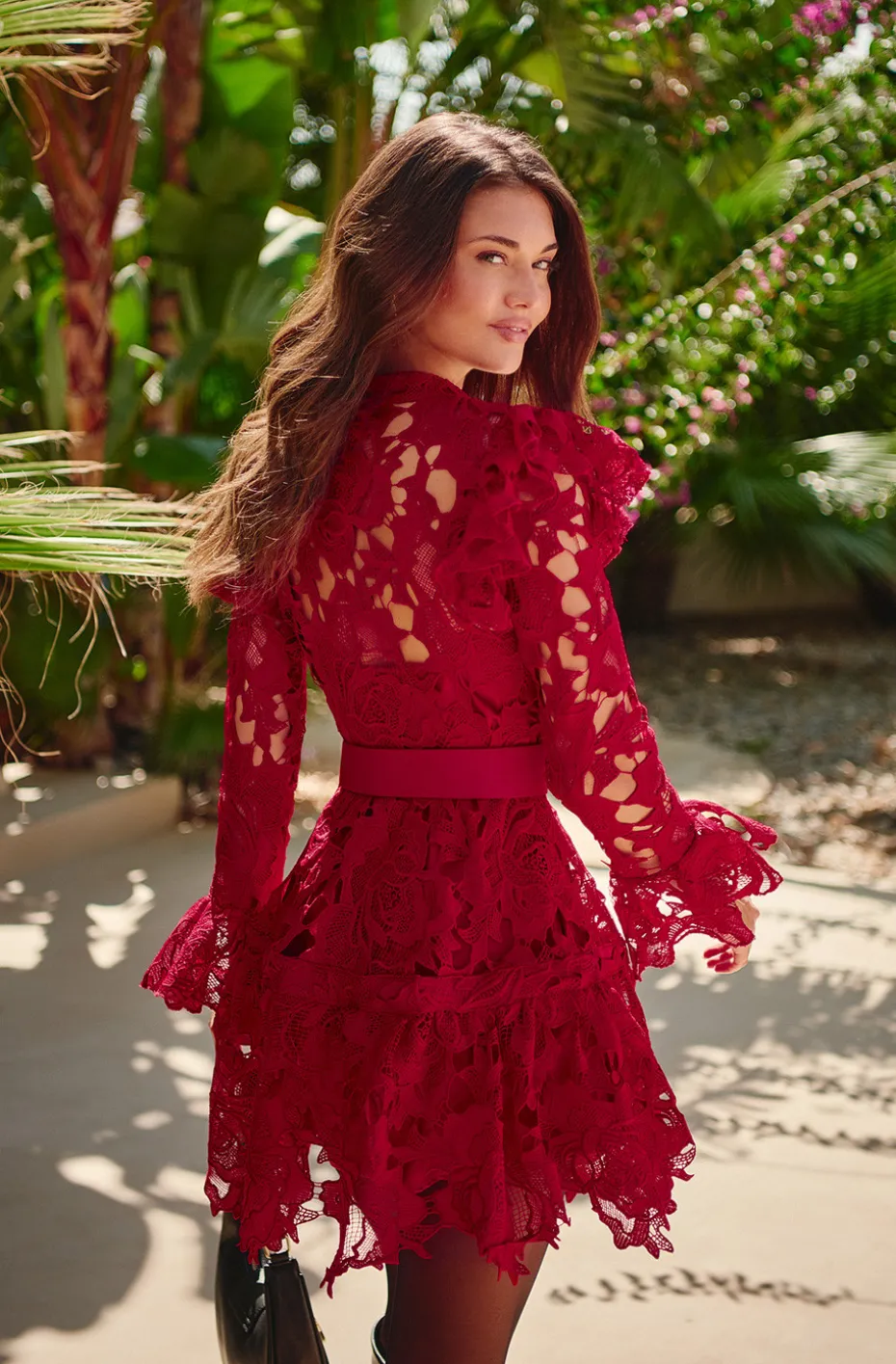 FRIDA RED CHERRY DRESS BY FETICHE SUANCES