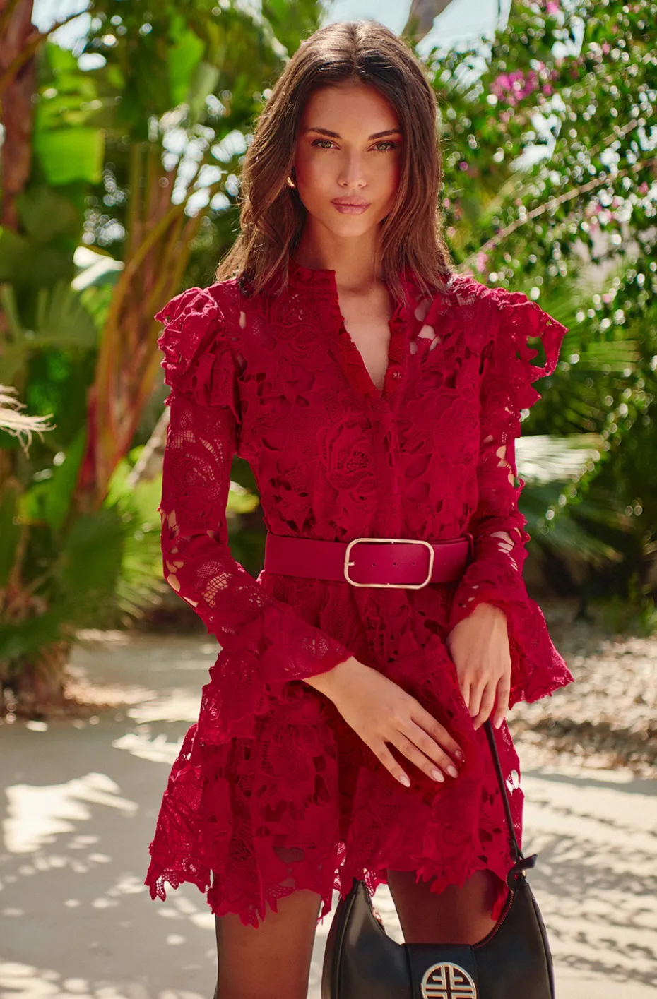 FRIDA RED CHERRY DRESS BY FETICHE SUANCES