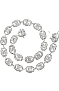 GARGANTILLA LINK CHAIN PLATA