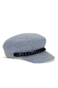 GORRA GRIS CADENA