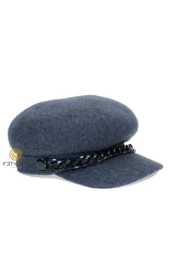 GORRA GRIS MARENGO CON CADENA