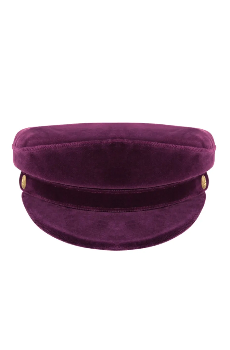 GORRA TERCIOPELO VIOLETA