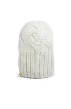 GORRO BRAID BLANCO