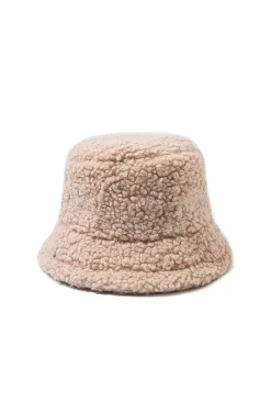 GORRO DE BORREGUITO NUDE TOSTADO