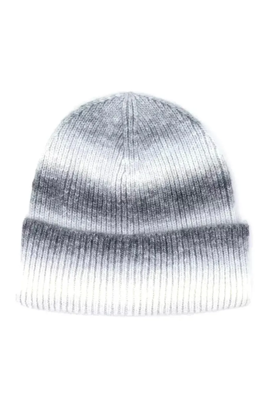 GORRO DE PUNTO TONOS GRISES