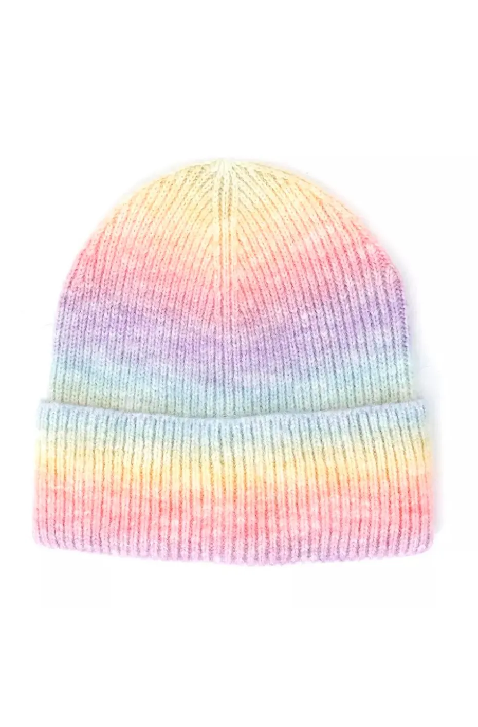 GORRO DE PUNTO TONOS PASTEL