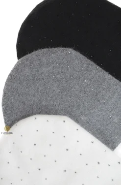 GORRO STRASS NEGRO