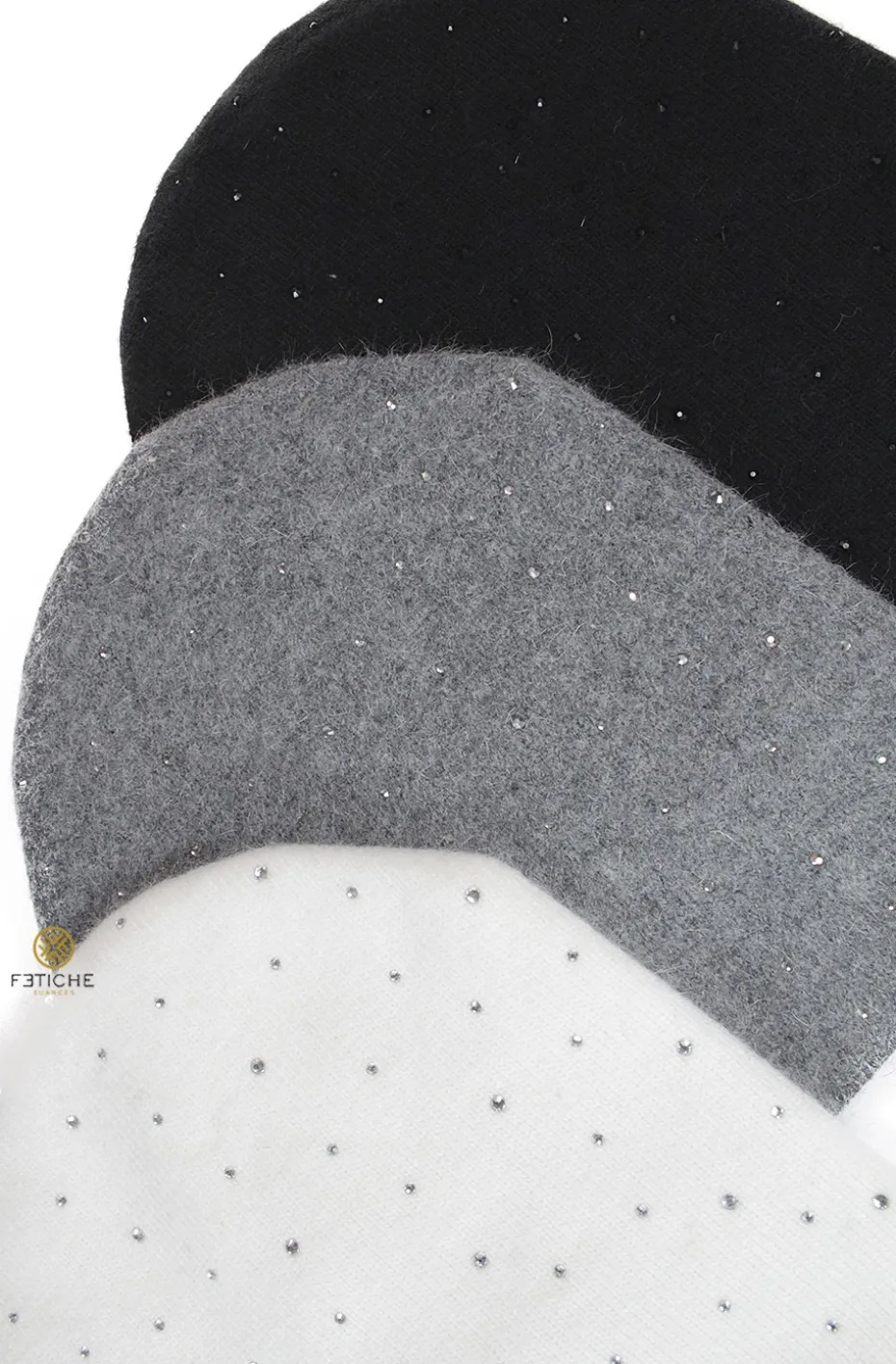 GORRO STRASS NEGRO