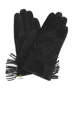 GUANTES ANTE FLECOS NEGRO