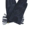 GUANTES DE ANTE FLECOS AZUL