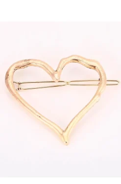 HORQUILLA CORAZÓN DORADO