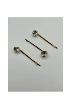 HORQUILLA DIAMANTE DORADA