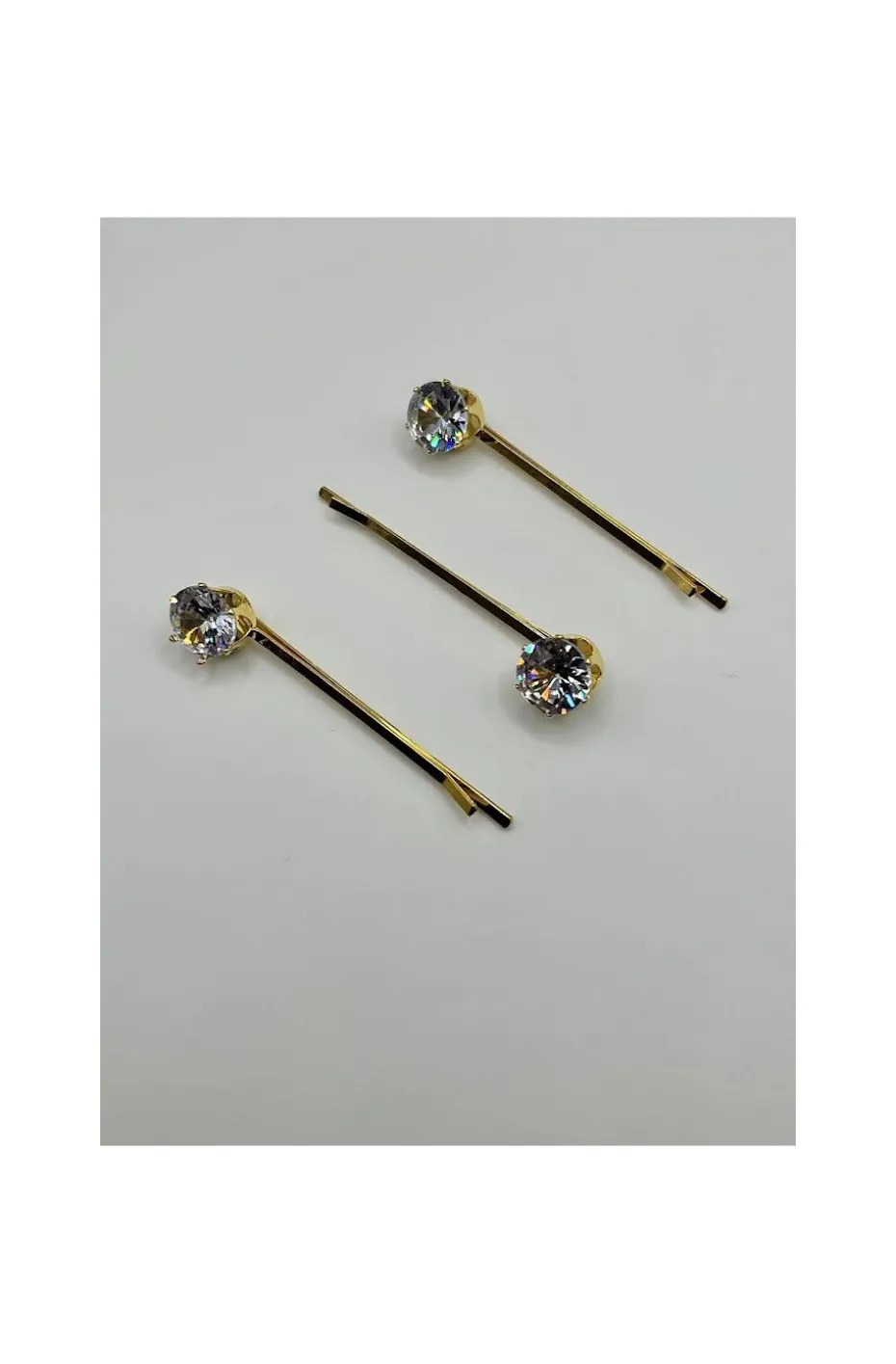HORQUILLA DIAMANTE DORADA