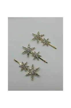 HORQUILLA DORADA DOS ESTRELLAS