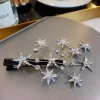 HORQUILLA ESTRELLAS CRISTALES SILVER