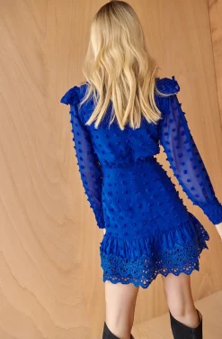 LAPISLÁZULI BLUE DRESS BY FETICHE SUANCES