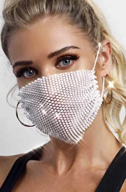MASCARILLA FIESTA PLATA