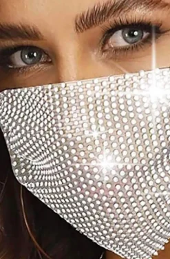 MASCARILLA FIESTA PLATA